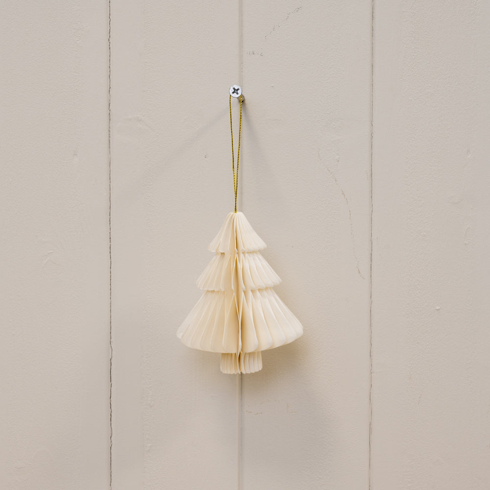 Off White Paper Baubles