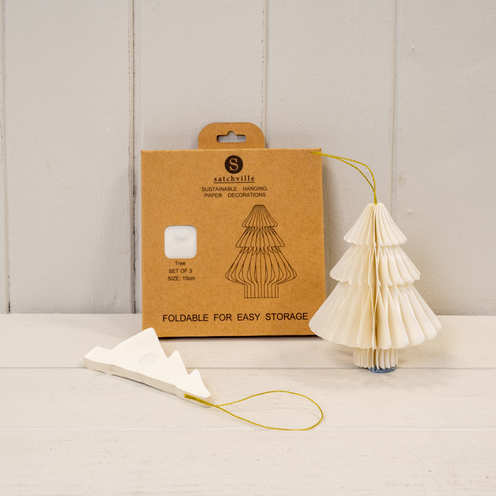 Off White Paper Baubles