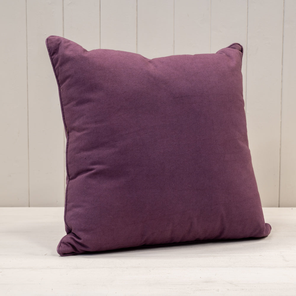 Handmade Cotton Cushion - 8 Colours