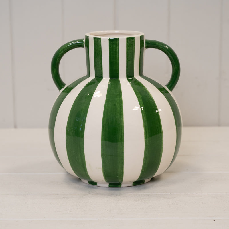 Striped Statement Vase