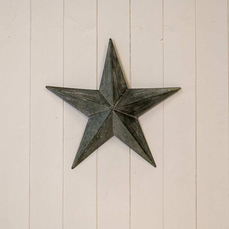 Natural Grey Metal Star