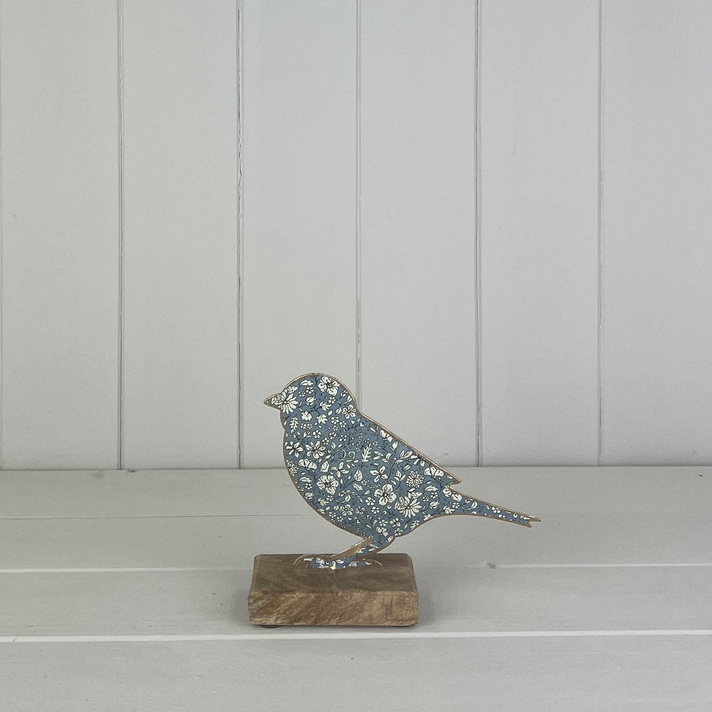 Blue Metal Bird