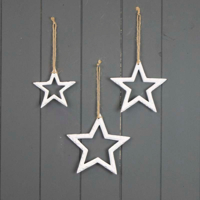 Hanging White Star