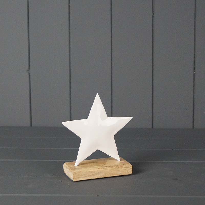 White Enamelled Star
