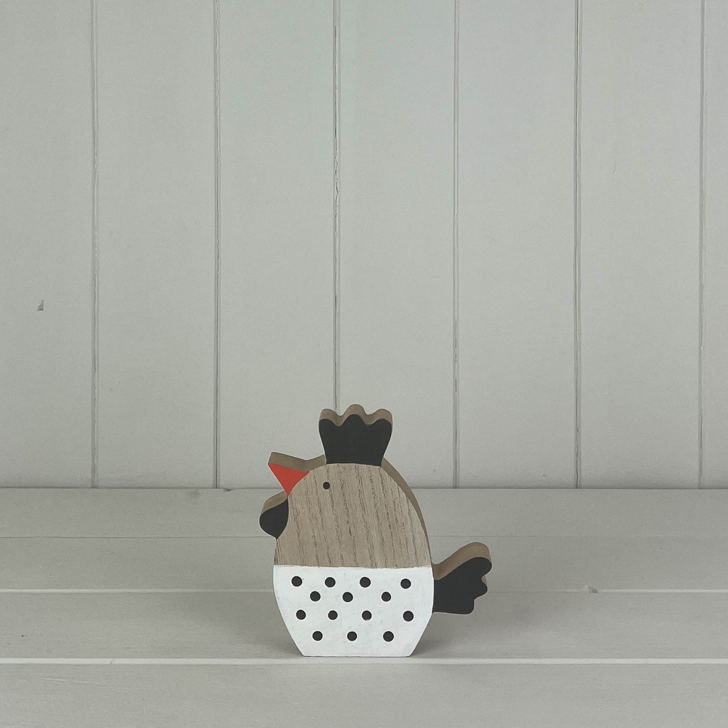Wooden Cockerel And Hen