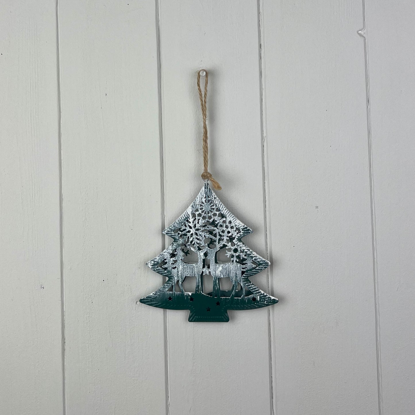 Green Metal Tree