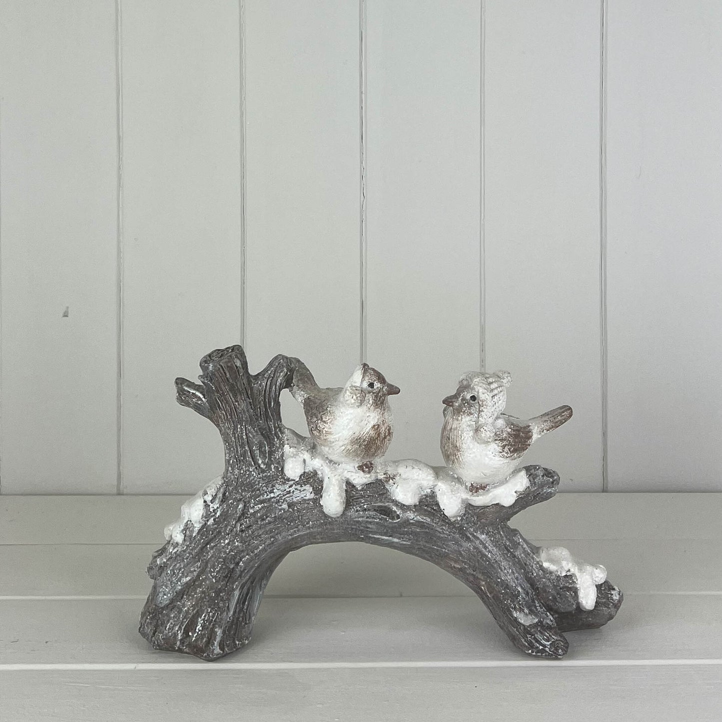 Polyresin Birds On Branch