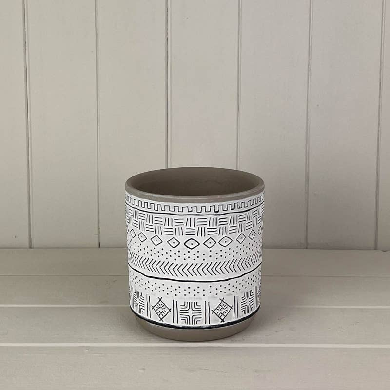 Aztec Patterned Pots