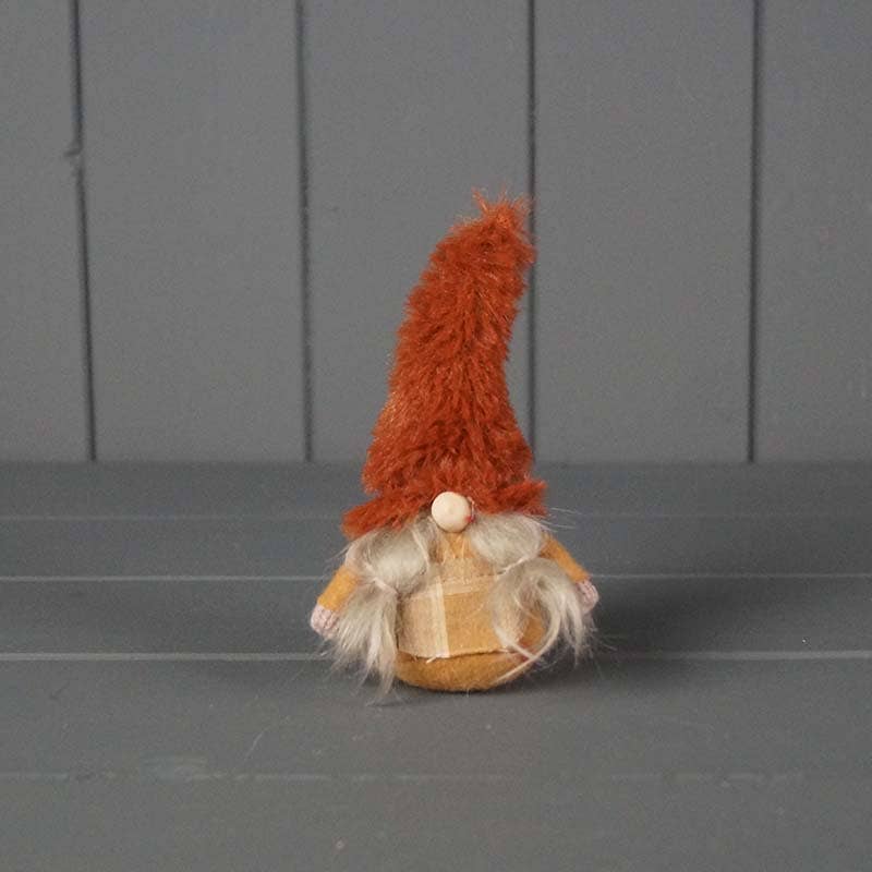 Orange Fabric Gonk With Bunches