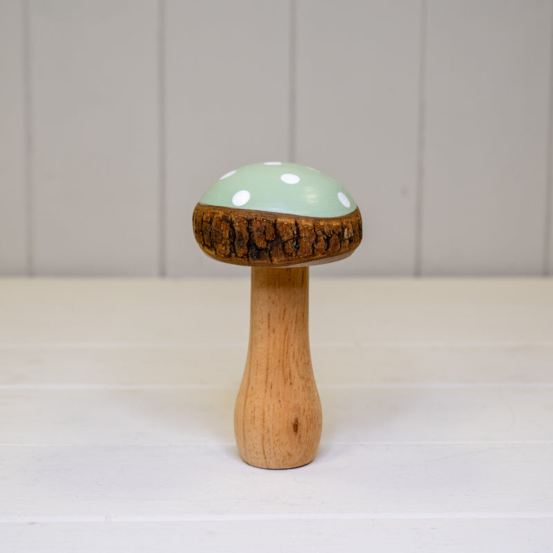 Green Wooden Mushroom