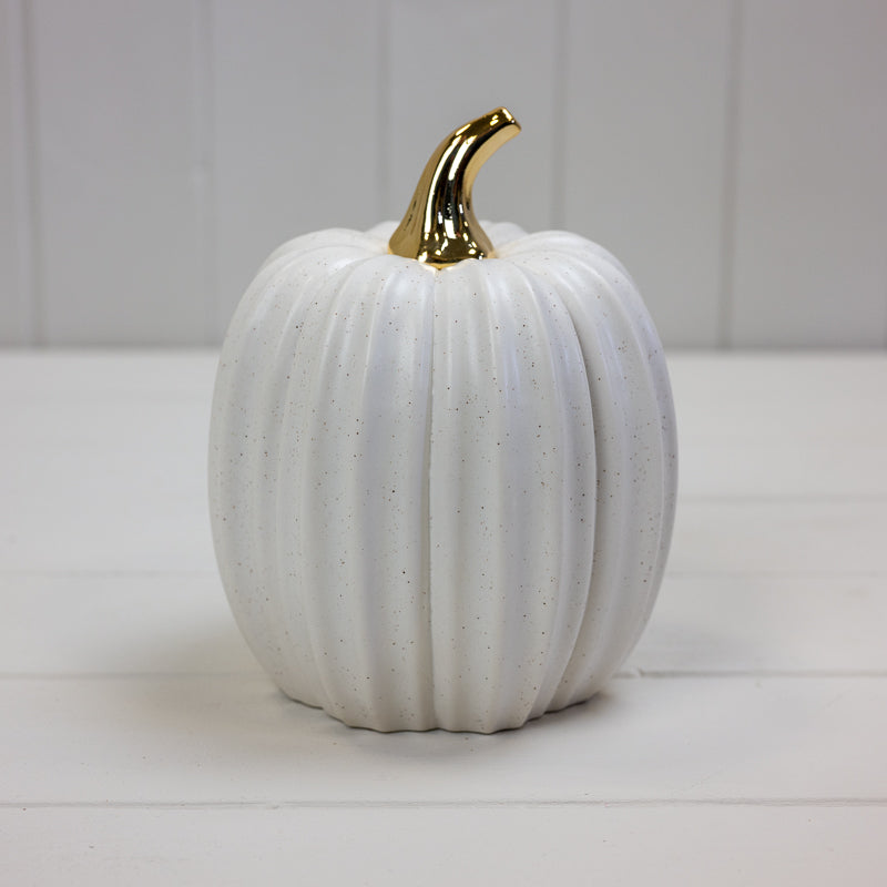 Gold Stem White Pumpkin