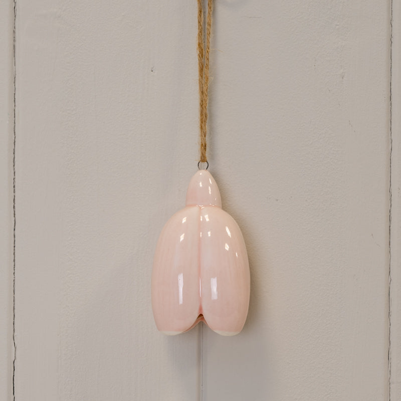 Ceramic Hanging Flower Decoration