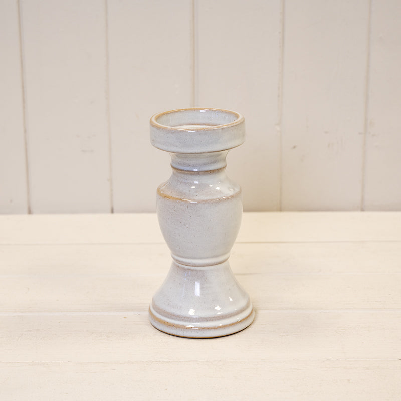 Natural Ceramic Candle Holder