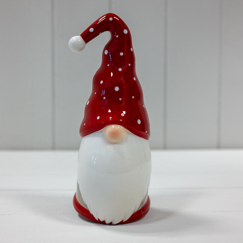 Red And White Ceramic Santa