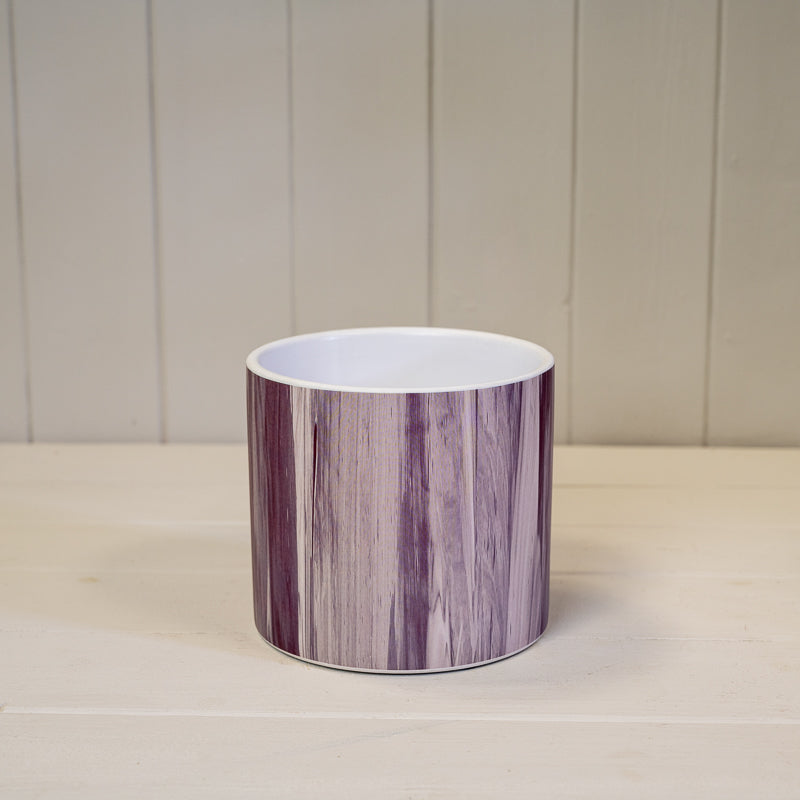 Grey Wood Grain Pots