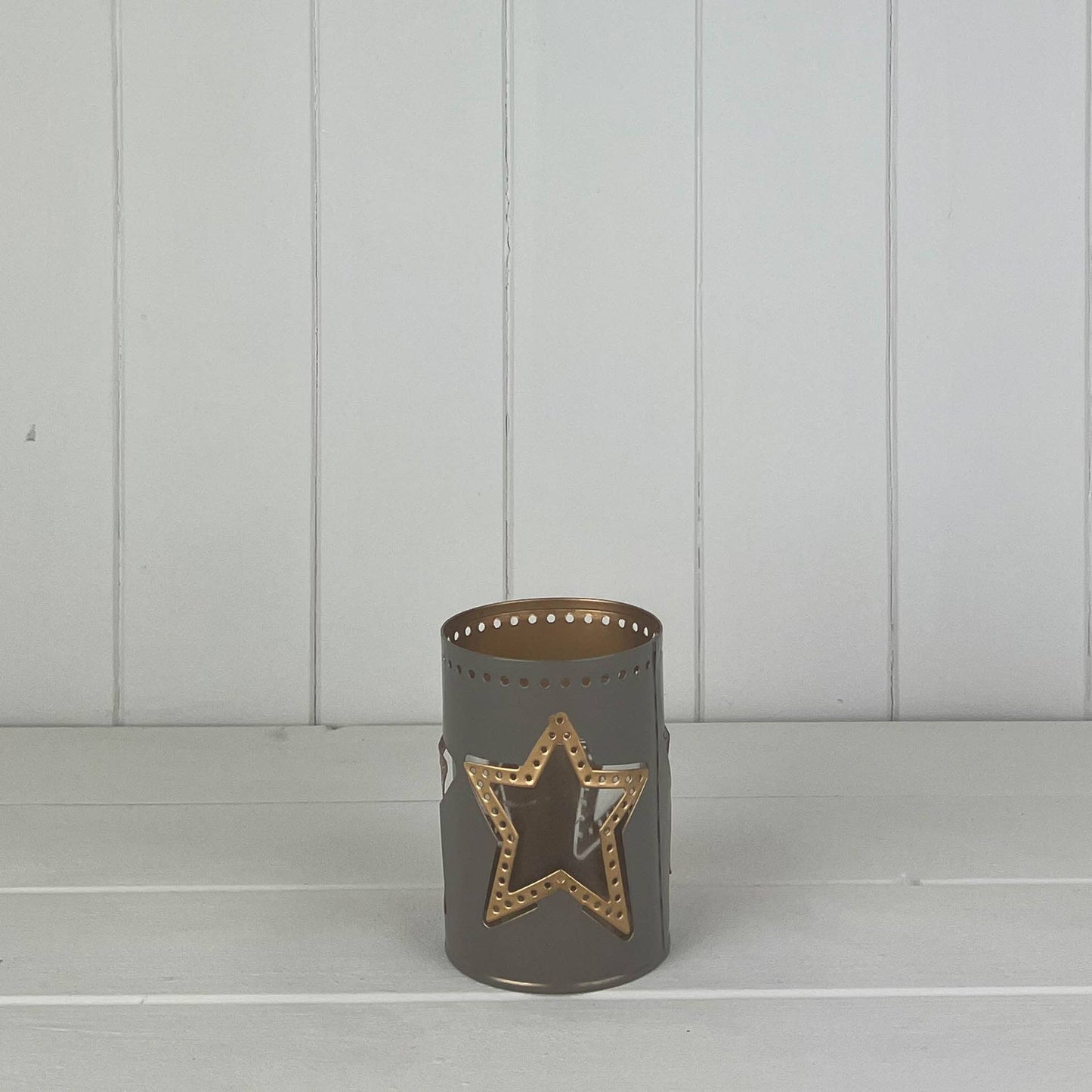 Tealight Holder With Star Design