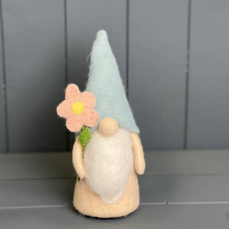 Gonk Holding A Flower With Blue Hat