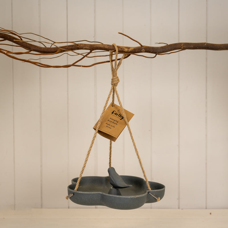 Bamboo Bird Bath/Feeder