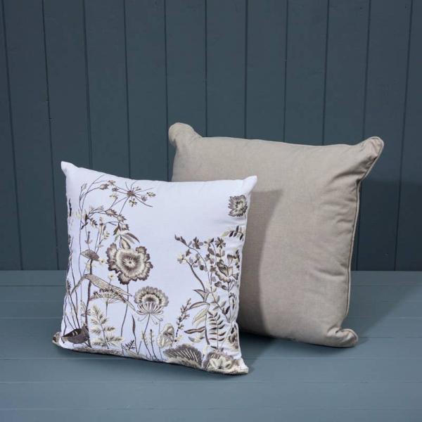 Handmade Cotton Embroidered Cushion