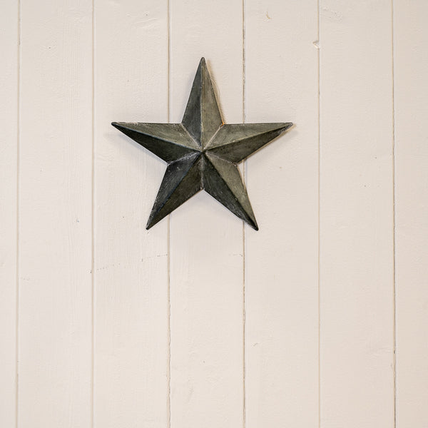 Natural Grey Metal Star