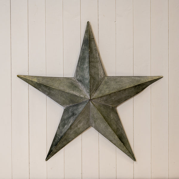 Natural Grey Metal Star