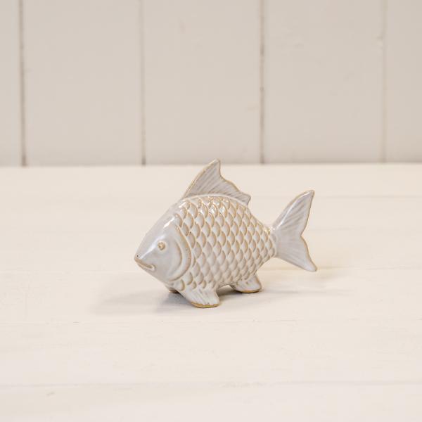 Glazed Ceramic Fish Ornament