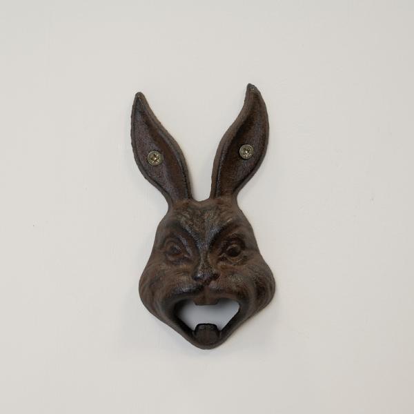 Cast Iron Hare Bottle Opener
