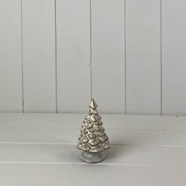 Beige Mottle Ceramic Tree Decoration
