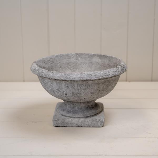 Urn Wash Grey Cement Pot
