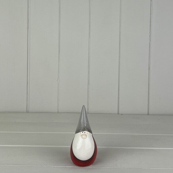 Red/Grey Ceramic Santa