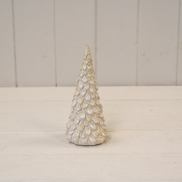 Small Glazed Ceramic Layered Christmas Tree