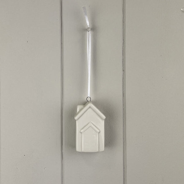 White Ceramic Hanging House Decoration