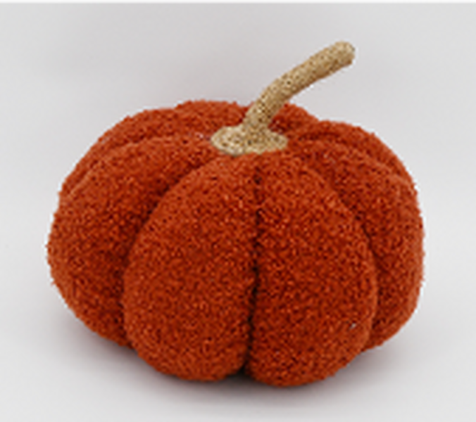 Orange Boucle Pumpkin