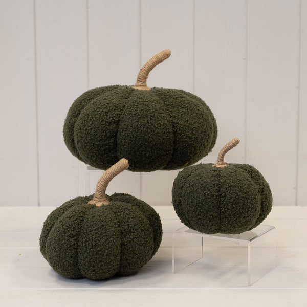 Green Boucle Pumpkin