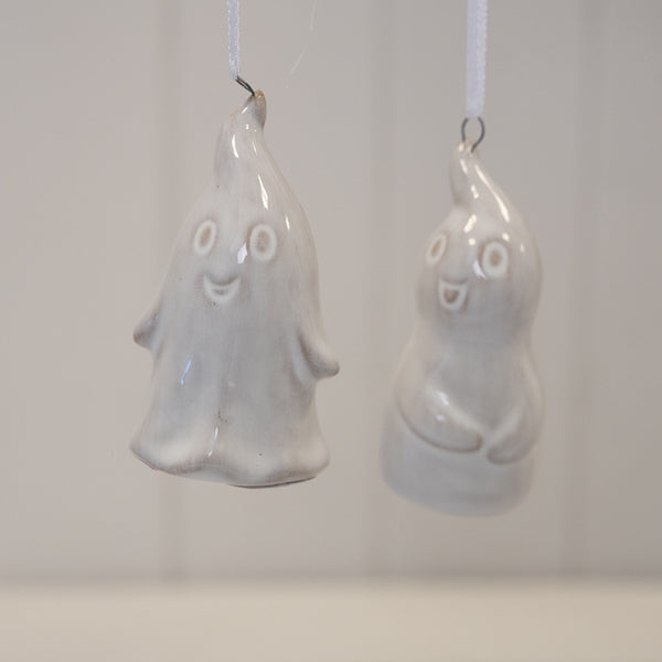 Hanging Ceramic Natural Ghoul