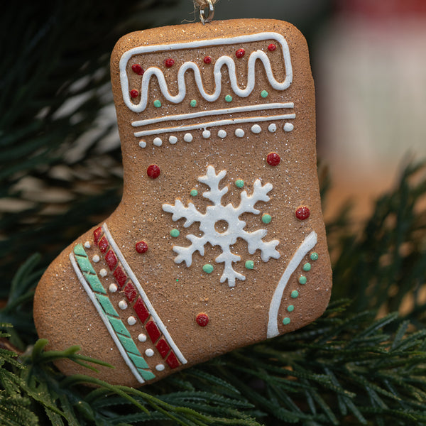 Gingerbread Hanging Stocking