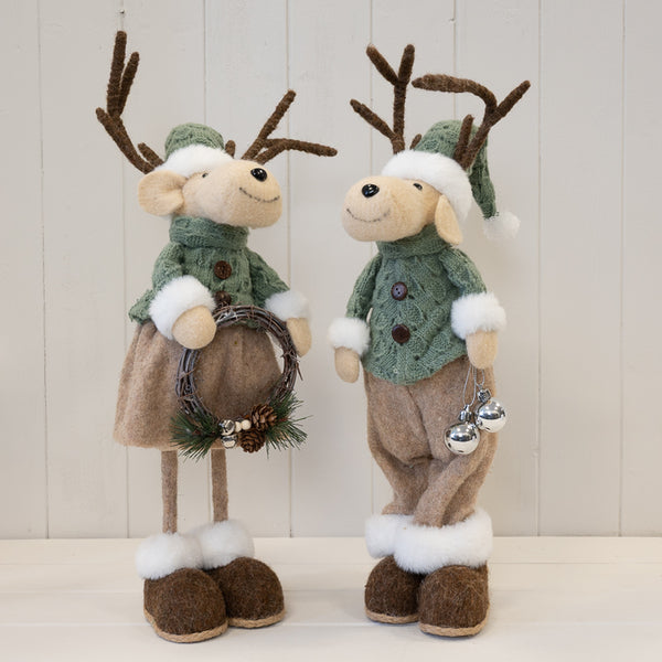 Felt Standing Elk Female