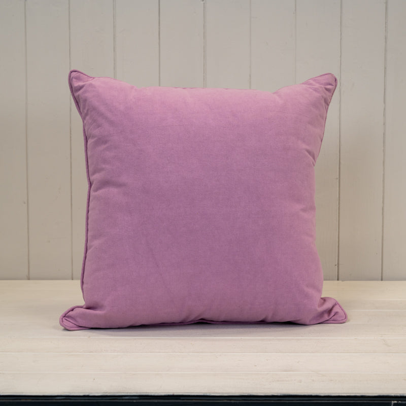 Handmade Cotton Cushion - 8 Colours