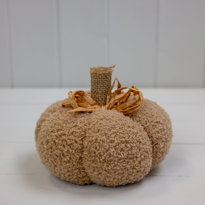 Caramel Fabric Pumpkin