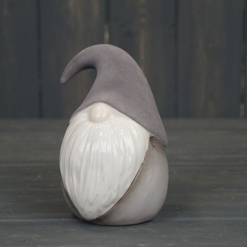 Grey Ceramic Gonk (10cm)