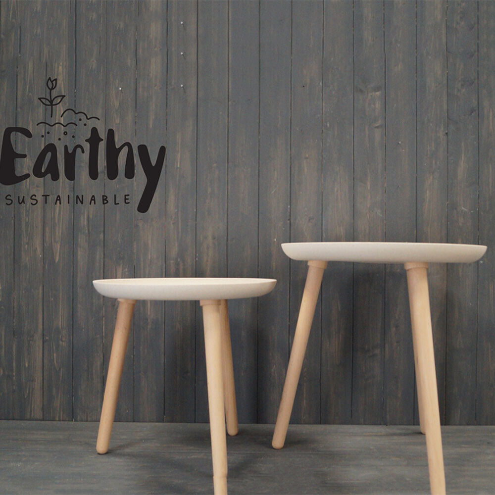 Round Side Table Set