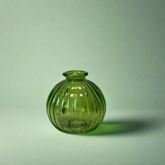Emerald Green Round Bottle