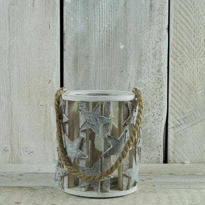 White Star Birch Lantern