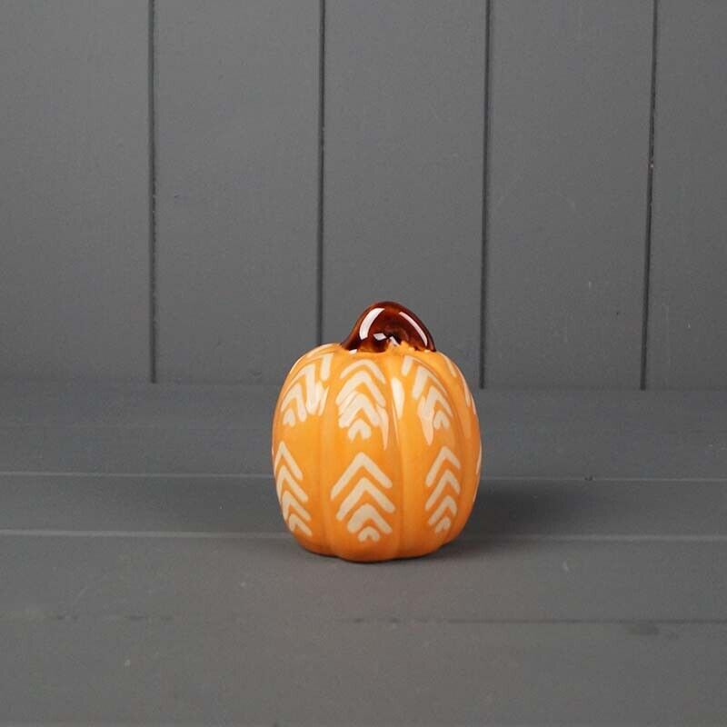 Orange Ceramic Pumpkins