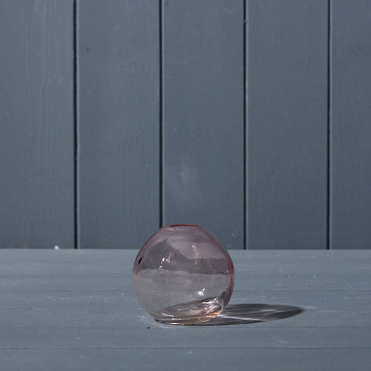 Lavender Globe Glass Vase