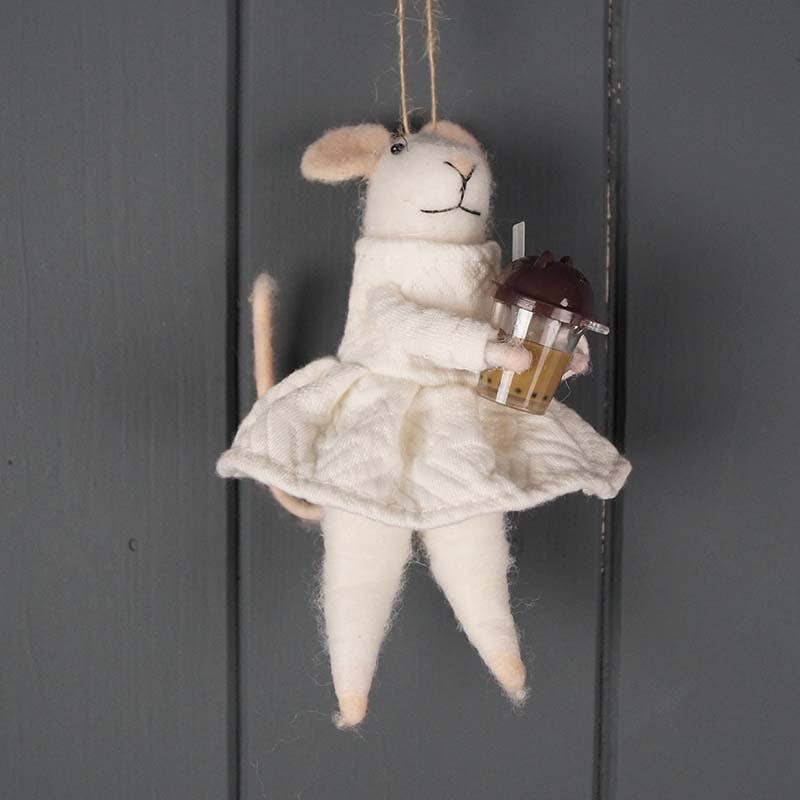 Hanging Felt Mouse