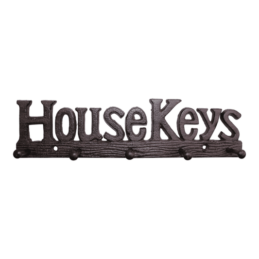 Cast Iron House Keys Wall Hook