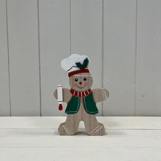 Wooden Gingerbread Baker