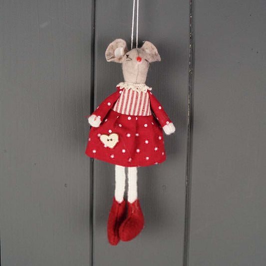 Red Fabric Mouse