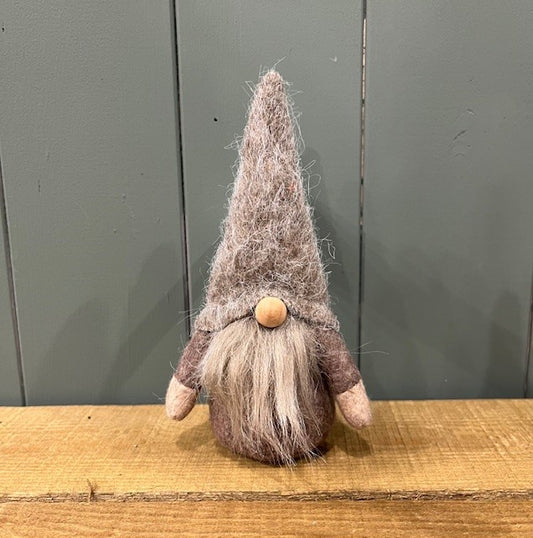 Brown Woolly Gonk With Beige Beard